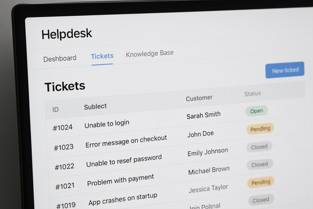 Meilleur logiciel de support client (helpdesk) : comparatif 2026