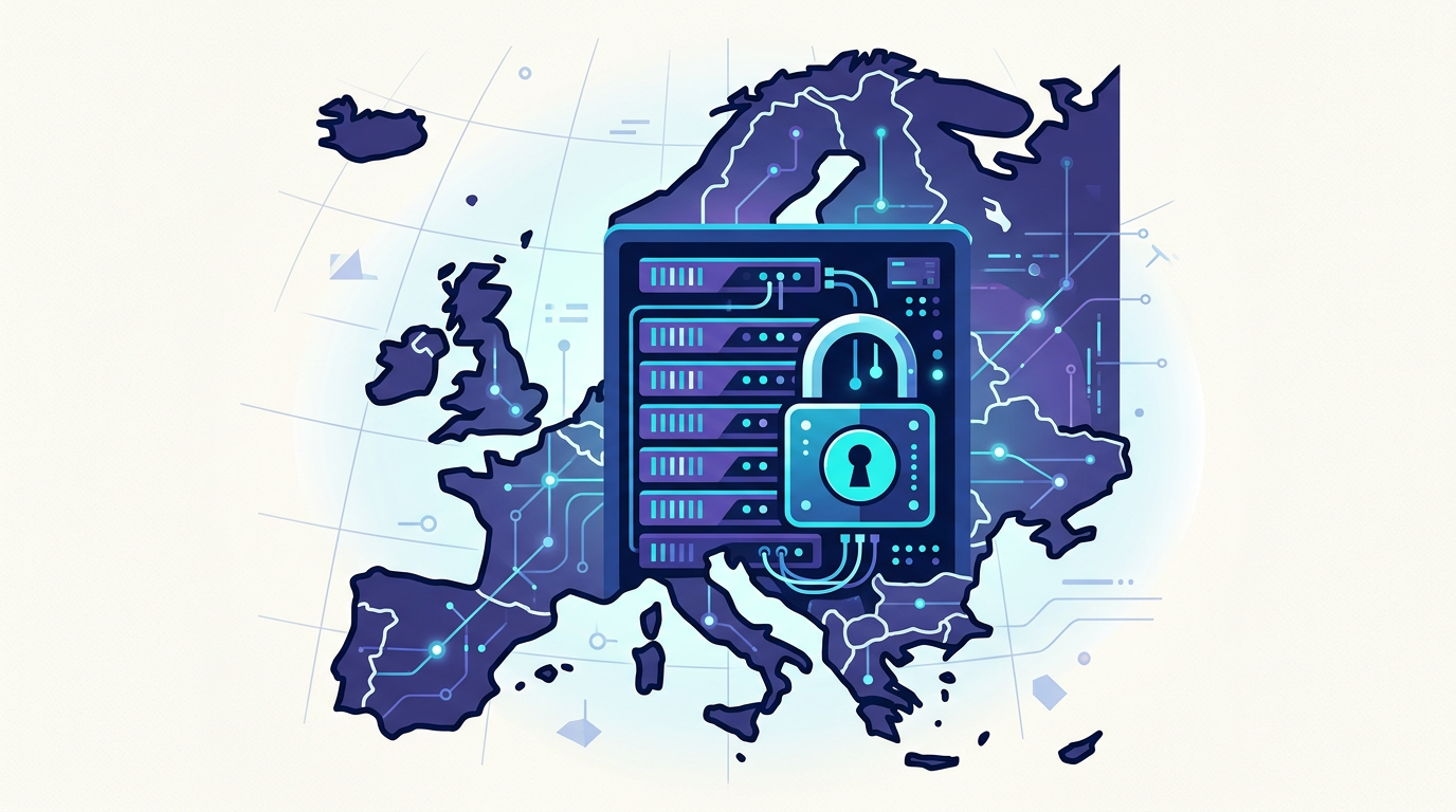 Serveur de donnees securise heberge en Europe pour un logiciel d'emailing conforme au RGPD