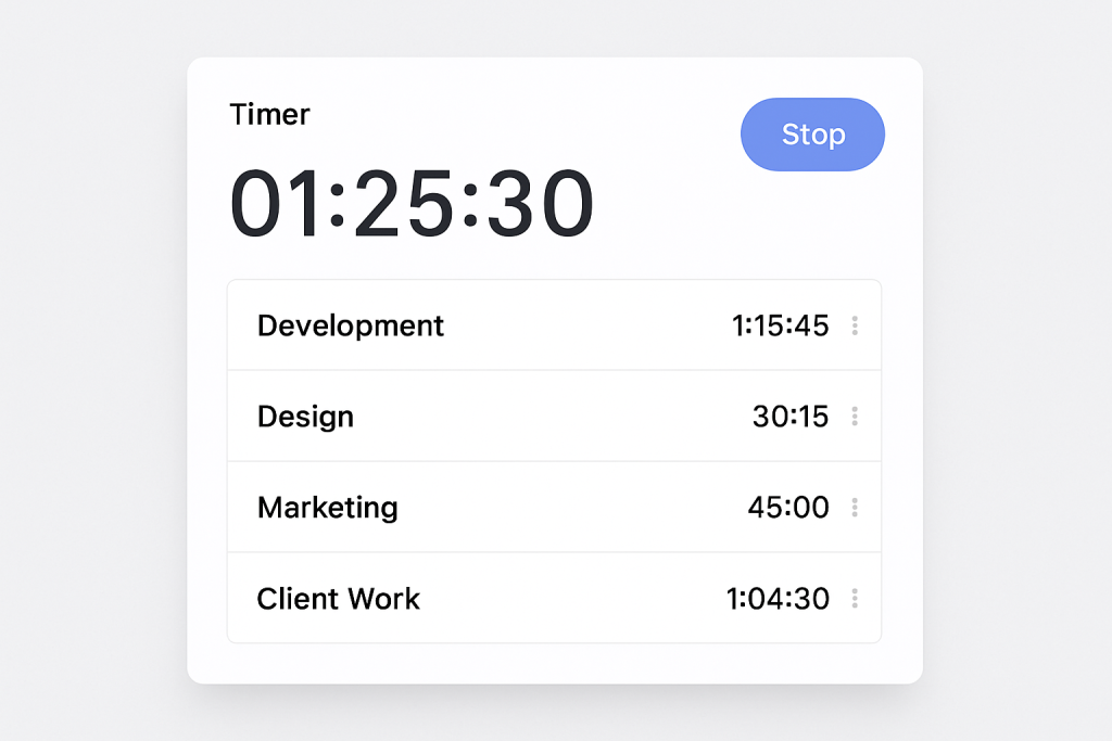 Meilleur logiciel de suivi du temps (time tracking) : comparatif 2026