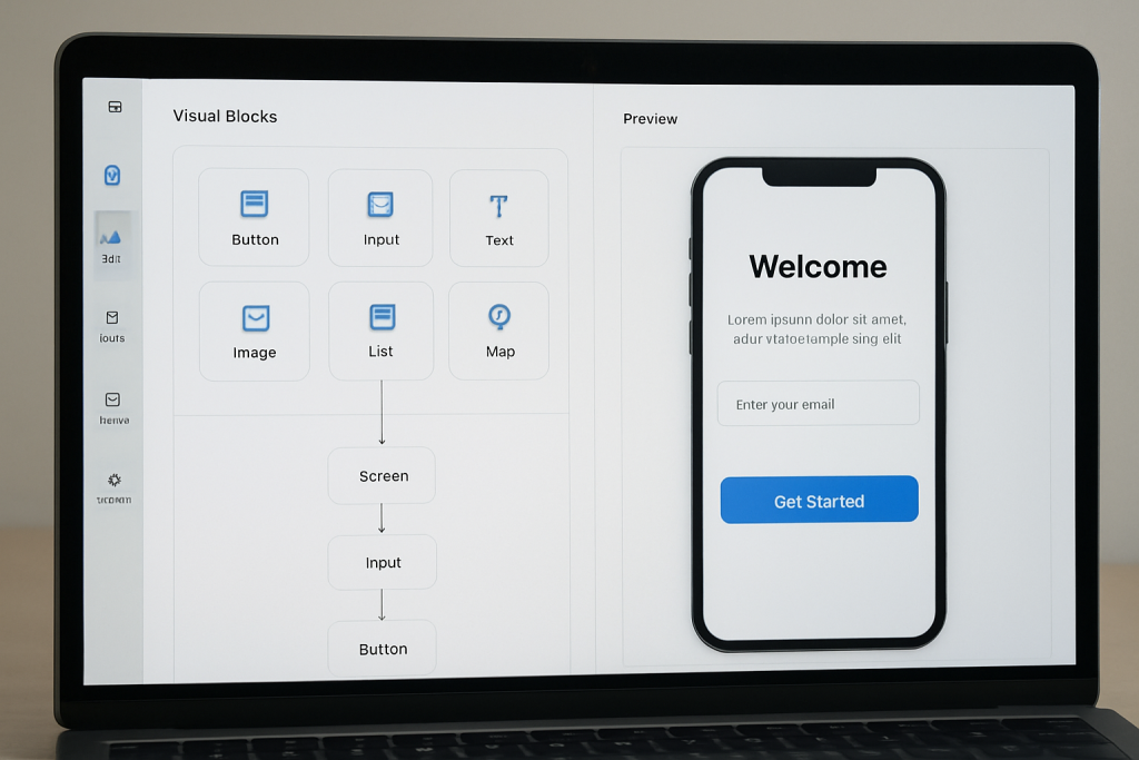 Meilleur outil no-code pour creer une application : comparatif 2026